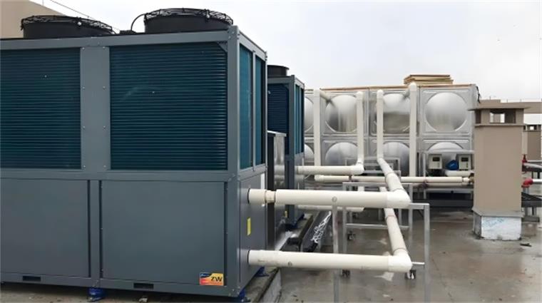 节能又高效！工地空气能热水成为最佳选择