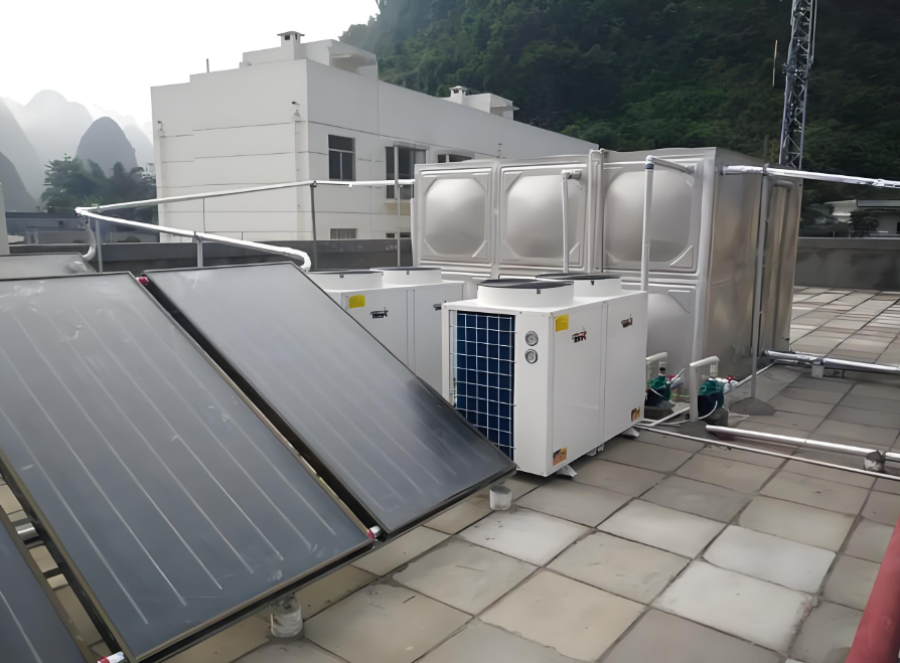 双能驱动：空气能+太阳能热水系统在商用办公楼的应用价值