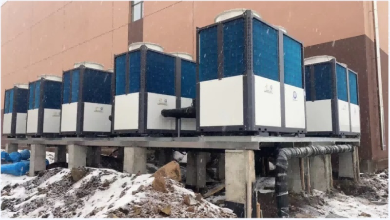 小区空气能供暖，宜居温暖小区的必备之选