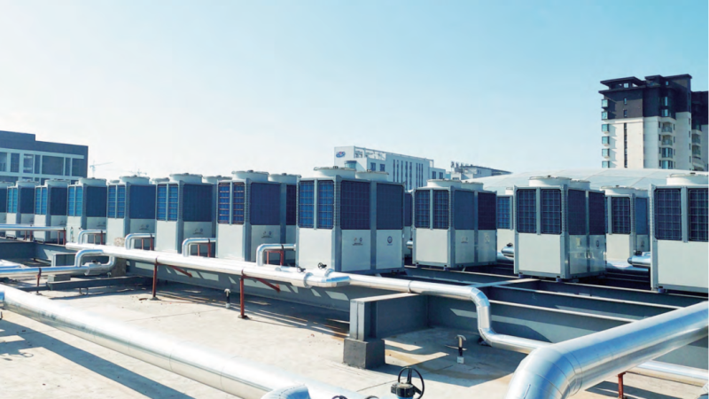 纽恩泰低温空气能热泵,打造商场舒适环保环境