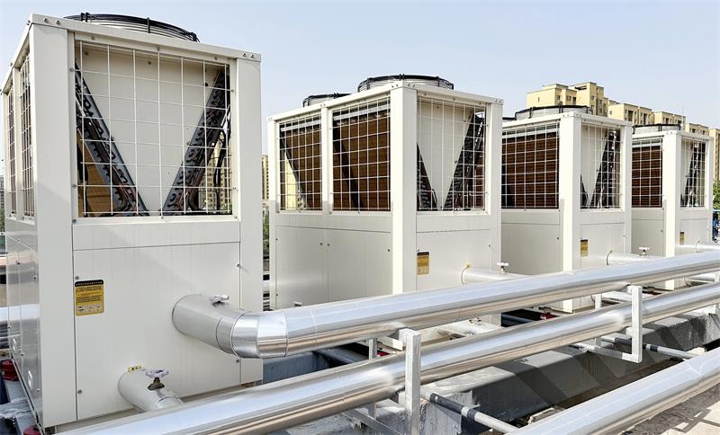 空气能热泵热水器，打造高品质度假村